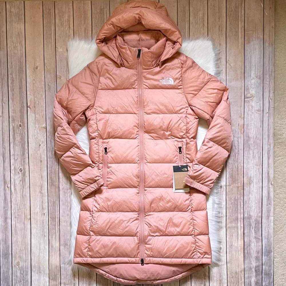 The North Face Women’s Metropolis Parka III Coat In Rose Dawn - Picture 2 of 12